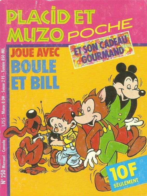Scan de la Couverture Placid et Muzo Poche n 250